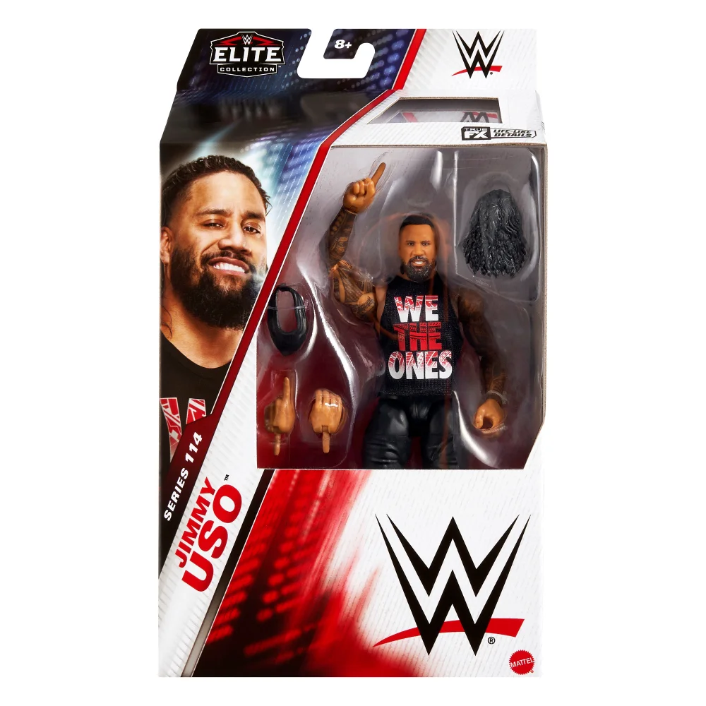 WWE Elite Series 114 Jimmy Uso Action Figure (6") (Chase Available) Image 1