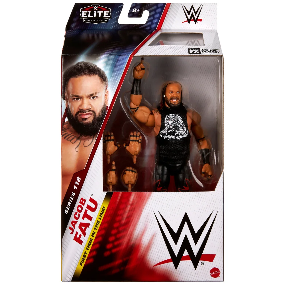 WWE Elite Series 118 Jacob Fatu Action Figure (6") Image 1