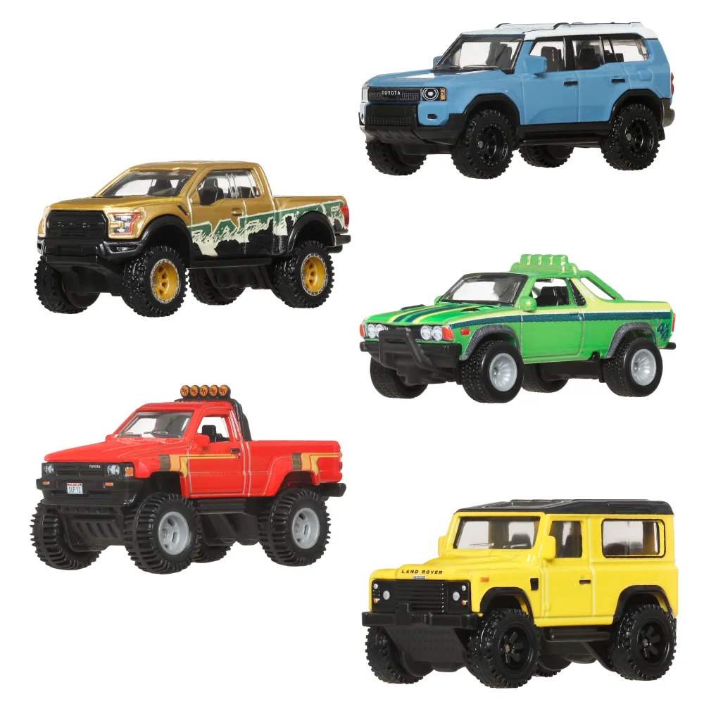 Hot Wheels Premium Car Culture Off Road Complete 5-Pack Bundle Image 1