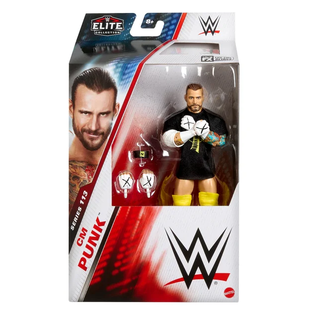 WWE Elite Series 113 Complete 6-Pack Action Figure Bundle (6")