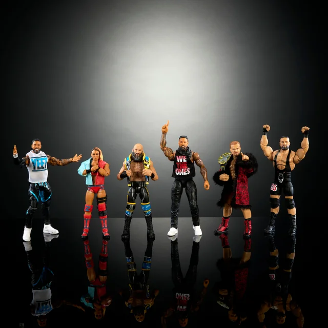 WWE Elite Series 114 Complete 6-Pack Action Figure Bundle (6")