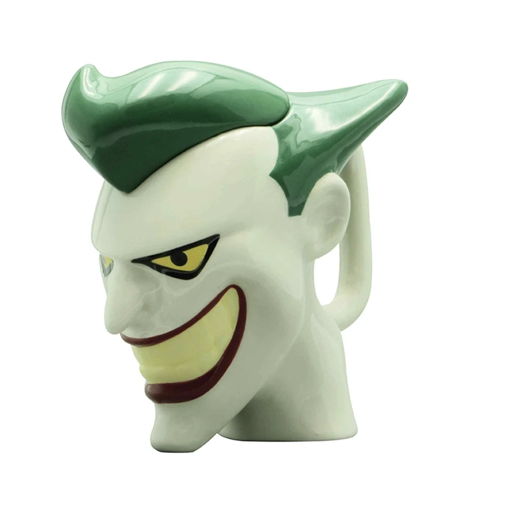 DC Comics Batman The Joker Head 3D Mug Image 1
