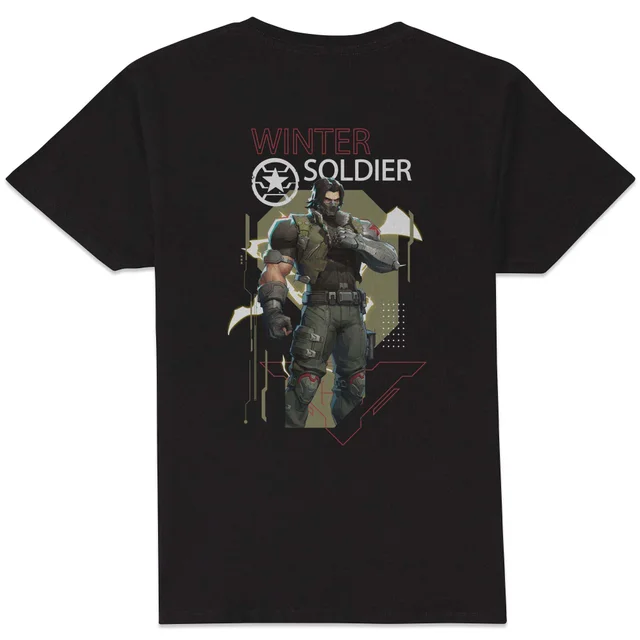 Marvel Rivals Winter Soldier Unisex T-Shirt - Black
