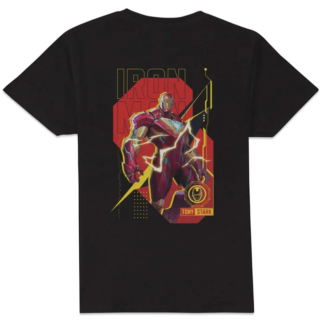 Marvel Rivals Iron Man Unisex T-Shirt - Black