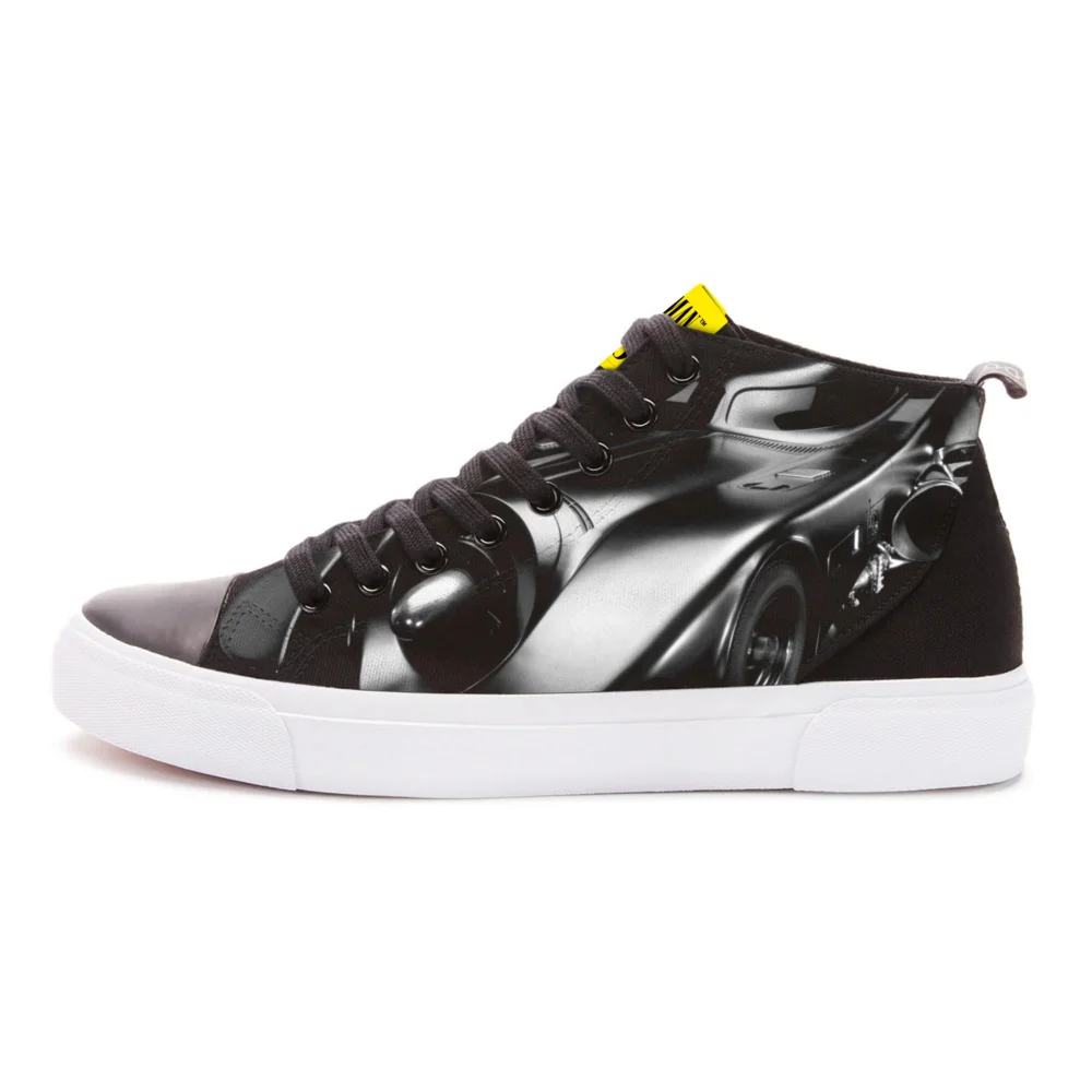 Akedo x DC Comics Batman High Top - Black/White - UK 3 / EU 35.5 / US Men's 3.5 / Women's 5 Image 1