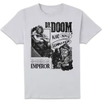 Marvel World Domination Unisex T-Shirt - White