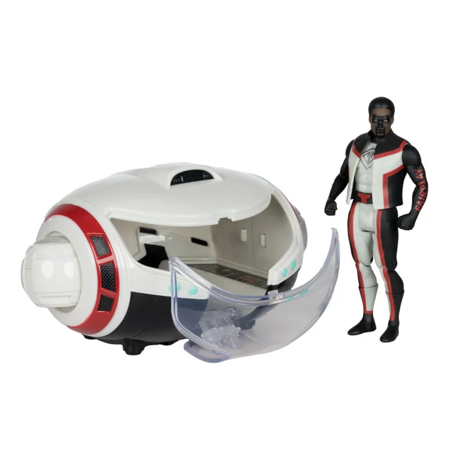 DC Direct Superman Movie T-Craft with Mr. Terrific Action Figure Bundle