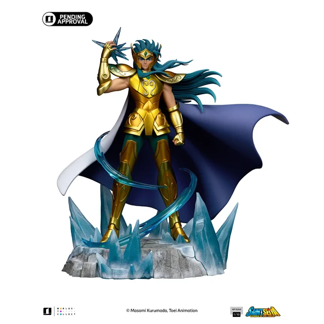 Iron Studios Saint Seiya Aquarius Camus Art Scale 1/10 Statue