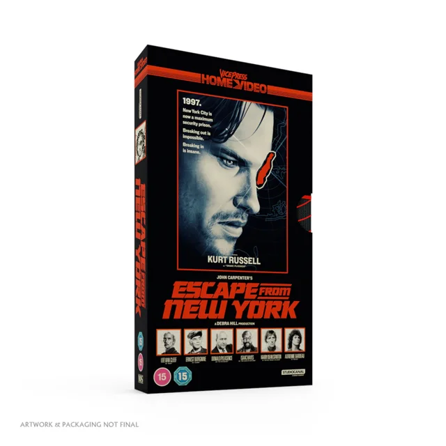 Escape From New York Limited Slipcase Edition VHS (Limited to 1000)