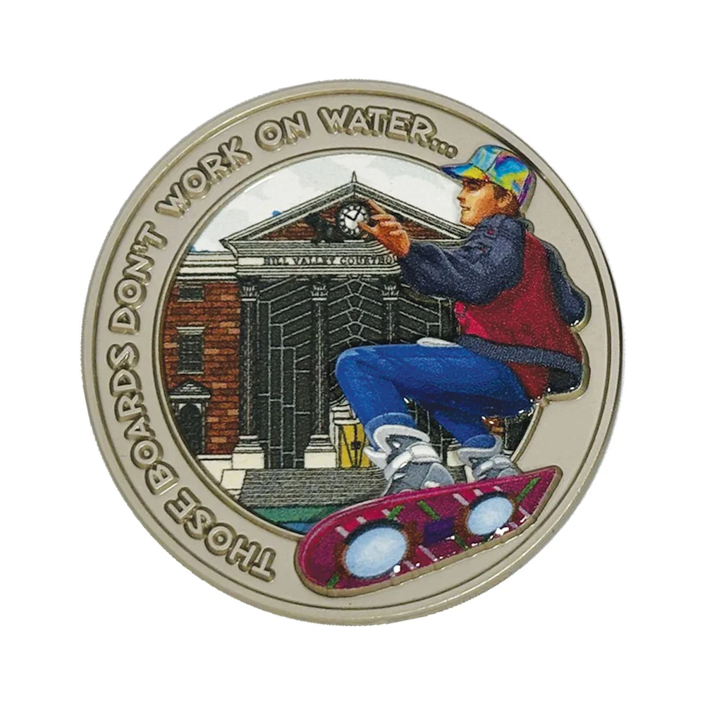 Back to the Future Hoverboard Coin Image 1