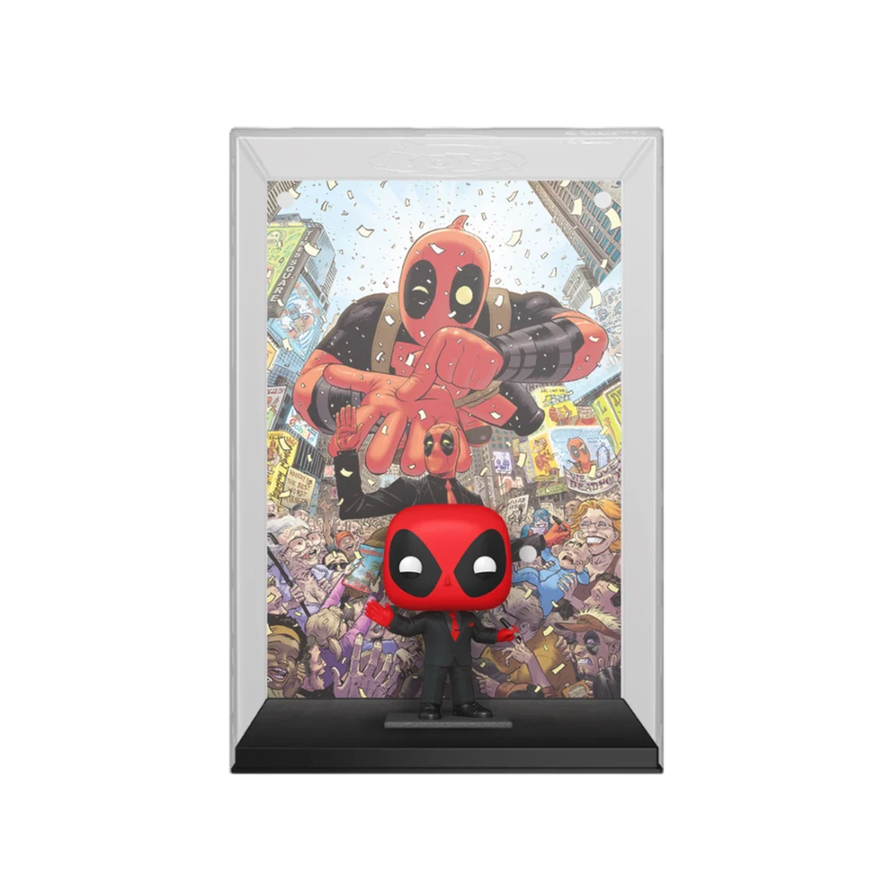 POP Comic Cover: Marvel- Deadpool (2025) #1 Deadpool in Black Suit Image 1