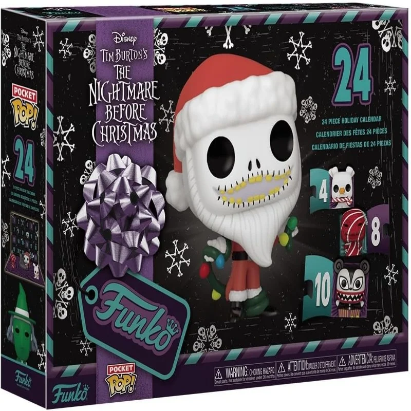 The Nightmare Before Christmas 2025 Edition Funko Pocket Pop! 24-Day Countdown Calendar Image 1