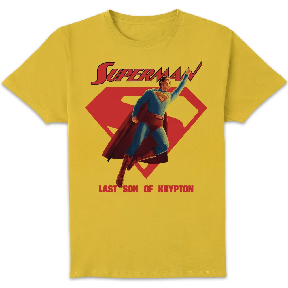 DC Comics Superman Comic Unisex T-Shirt - Yellow - S Image 1