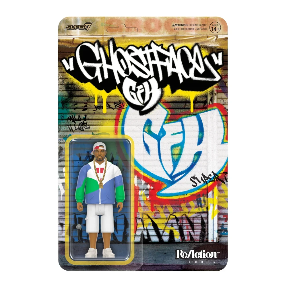 Super7 Ghostface Killah Reaction Figures - Ghostface Killah (Can It Be All So Simple) Image 1