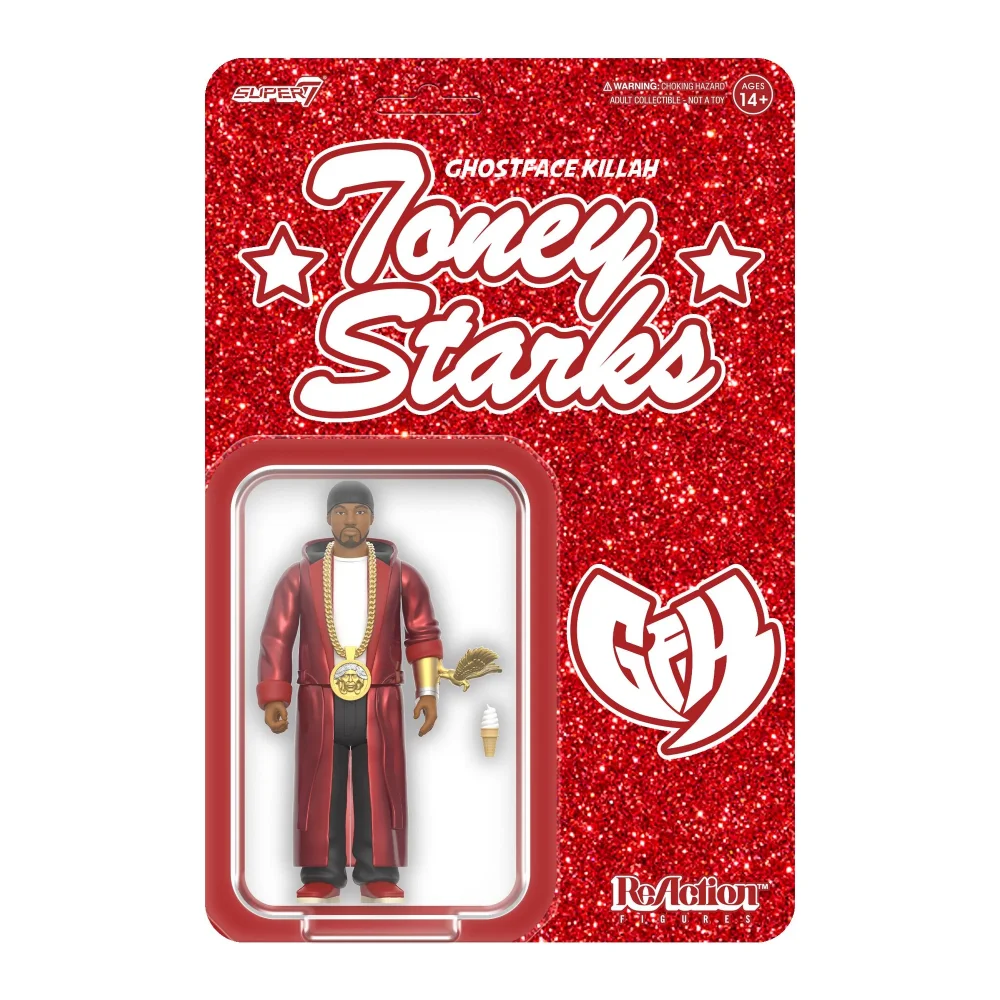 Super7 Ghostface Killah Reaction Figures - Ghostface Killah (Toney Starks) Image 1