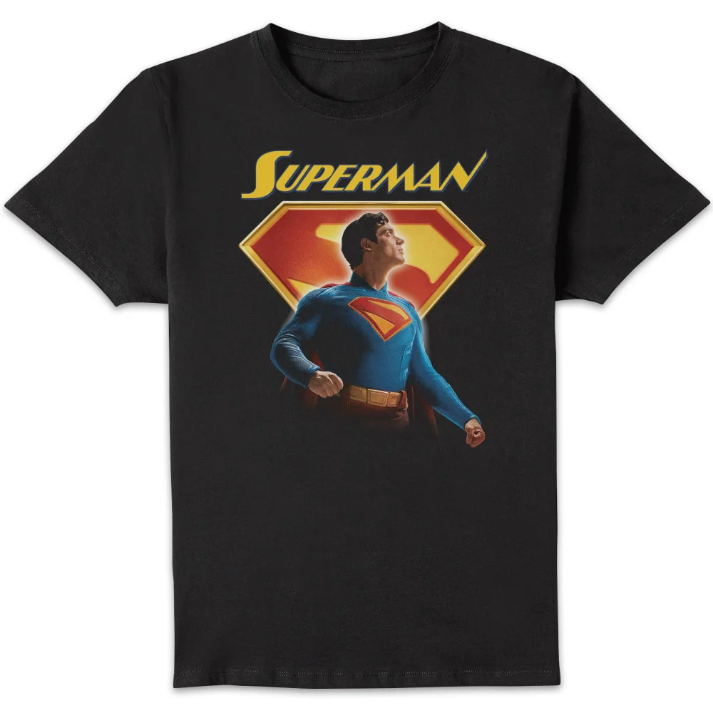 DC Comics Superman Man Of Steel Unisex T-Shirt - Black - S Image 1