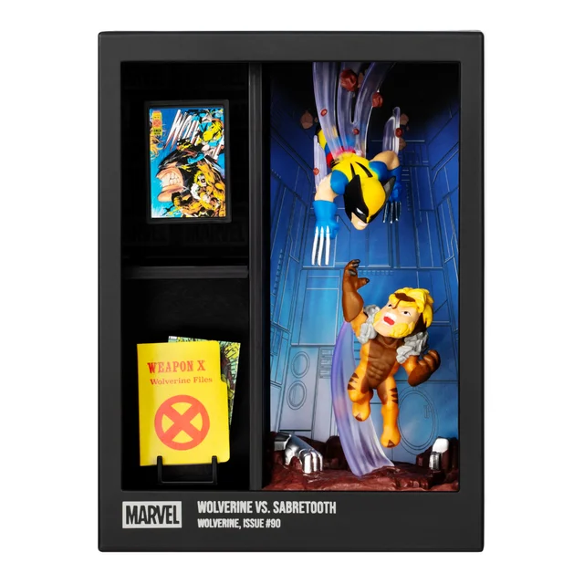 Fandrop Marvel Wave 1 Figure 2 Pack Wolverine Vs Sabretooth