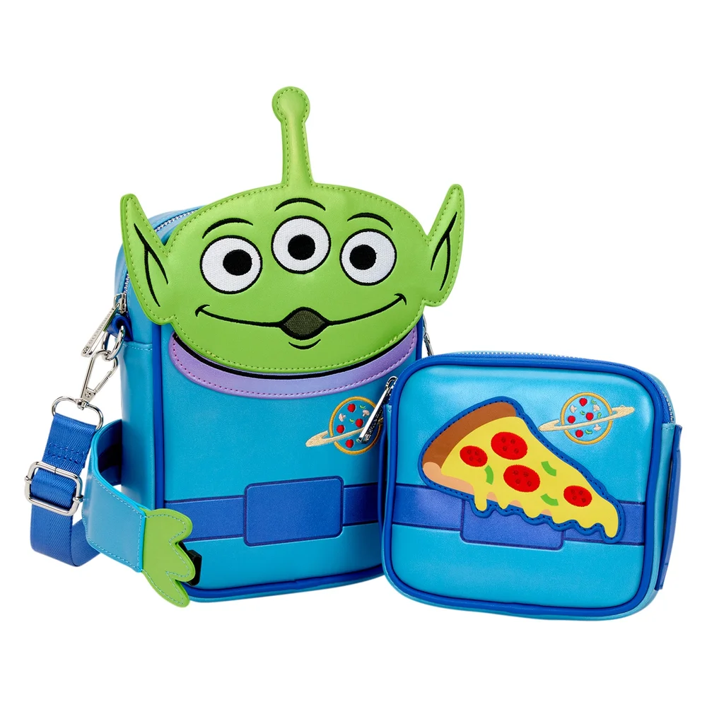 Loungefly Pixar Toy Story 30th Anniversary Aliens Crossbuddies Crossbody Bag Image 1