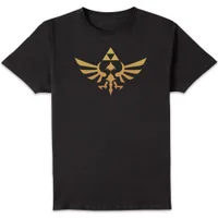 The Legend of Zelda Hyrule Logo Unisex T-Shirt - Black