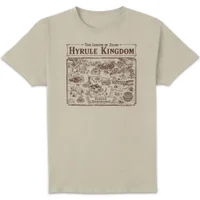 The Legend of Zelda Map Of Hyrule Unisex T-Shirt - Cream