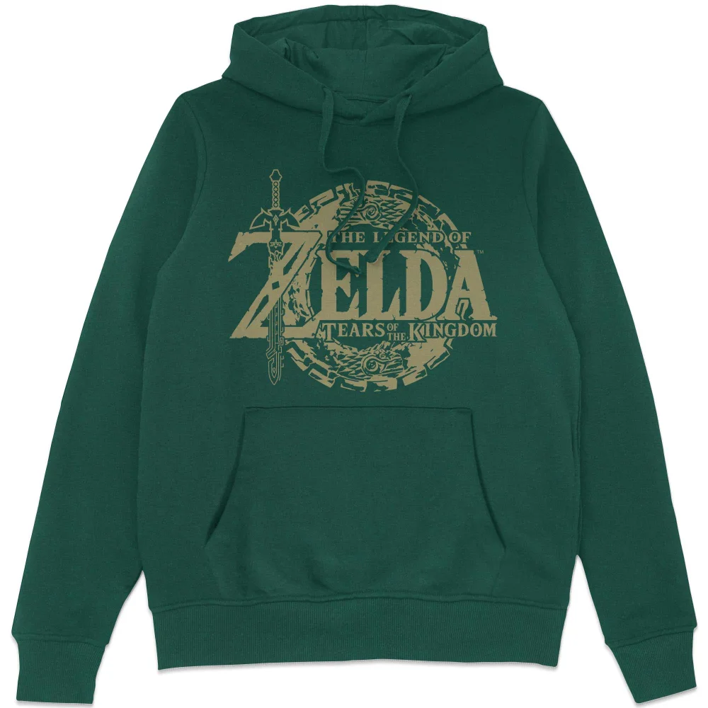 The Legend of Zelda Tears Of Kingdom Hoodie - Green - S Image 1