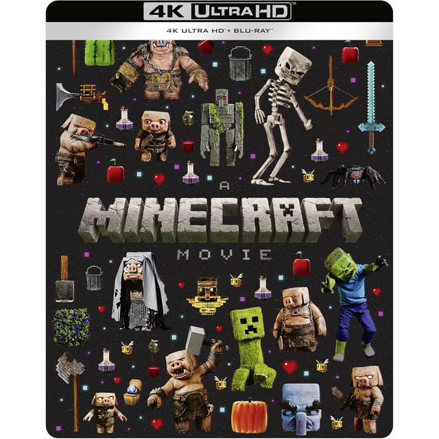 A Minecraft Movie Limited Edition 4K Ultra HD Steelbook