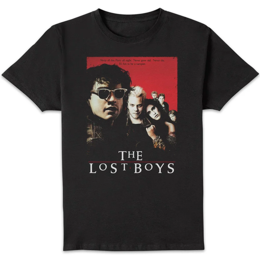 The Lost Boys Retro Poster Unisex T-Shirt - Black - 5XL Image 1