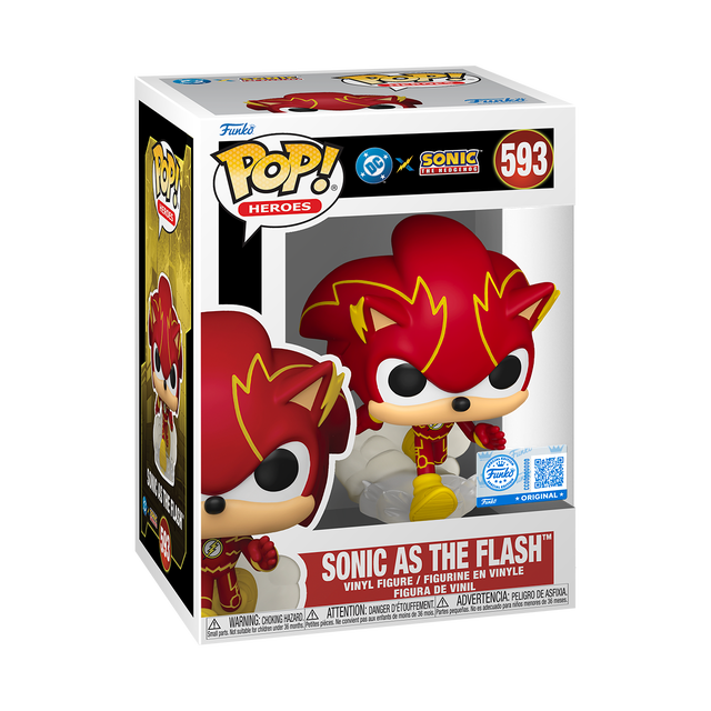 Justice League Sonic - Flash Funko Pop Vinyl