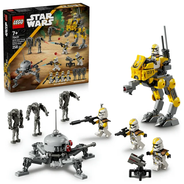 LEGO Star Wars 327th Star Corps Clone Troopers Battle Pack 75431