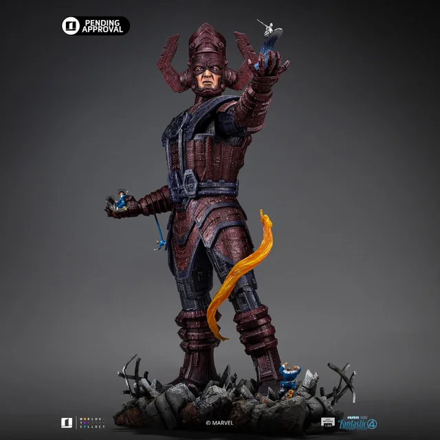 Iron Studios Fantastic Four Galactus Battle Diorama Demi Art Scale 1/20 Scale Statue