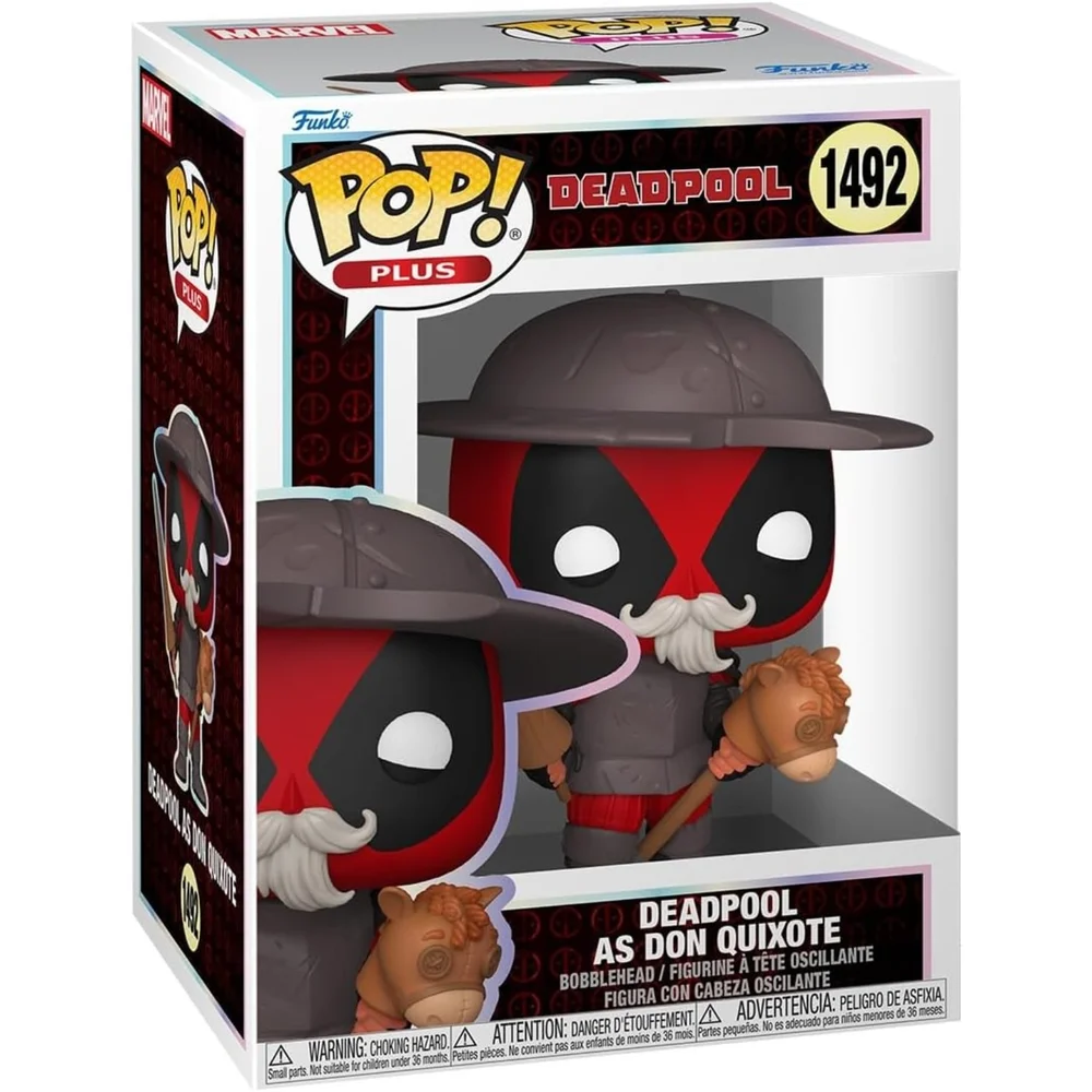 Funko Pop! Plus: Deadpool Literary Classics – Deadpool Don Quixote Image 1