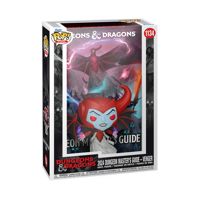 POP Book Cover: Dungeons & Dragons DM Guide 2024 Funko POP Vinyl