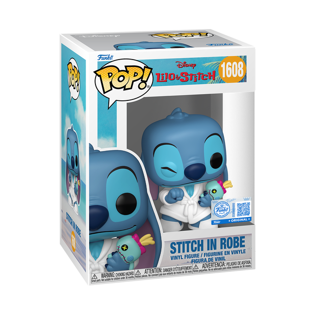 POP Disney: L&S- Stitch in Robe
