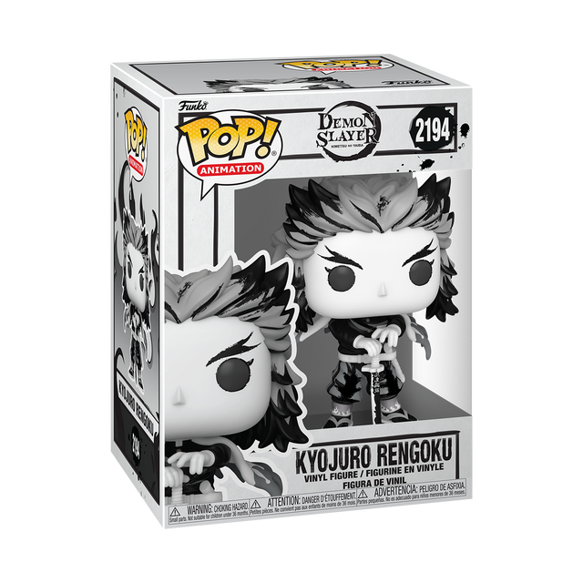 POP! Animation: Demon Slayer – Rengoku (Sumi-Ink) Funko POP! Vinyl