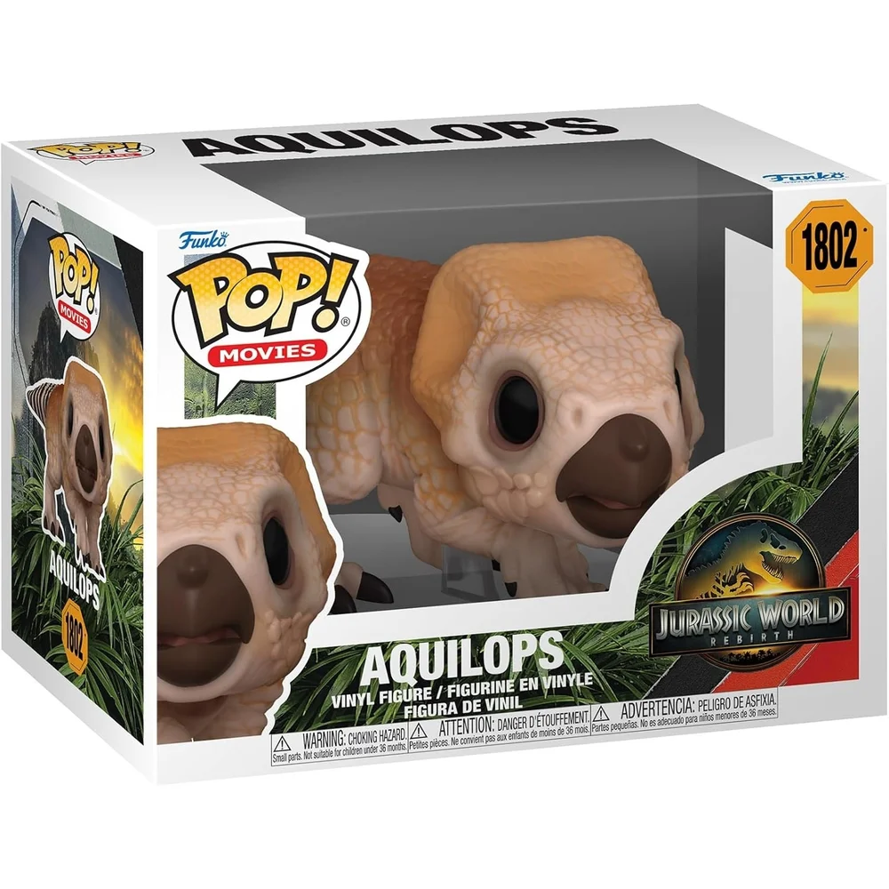 Funko Pop! Movies: Jurassic World: Rebirth – Aquilops Image 1