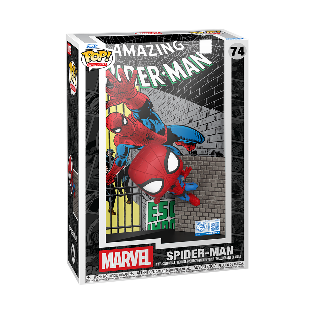 POP Comic Cover Marvel Spider-Man 65 Funko Pop Vinyl Image 1