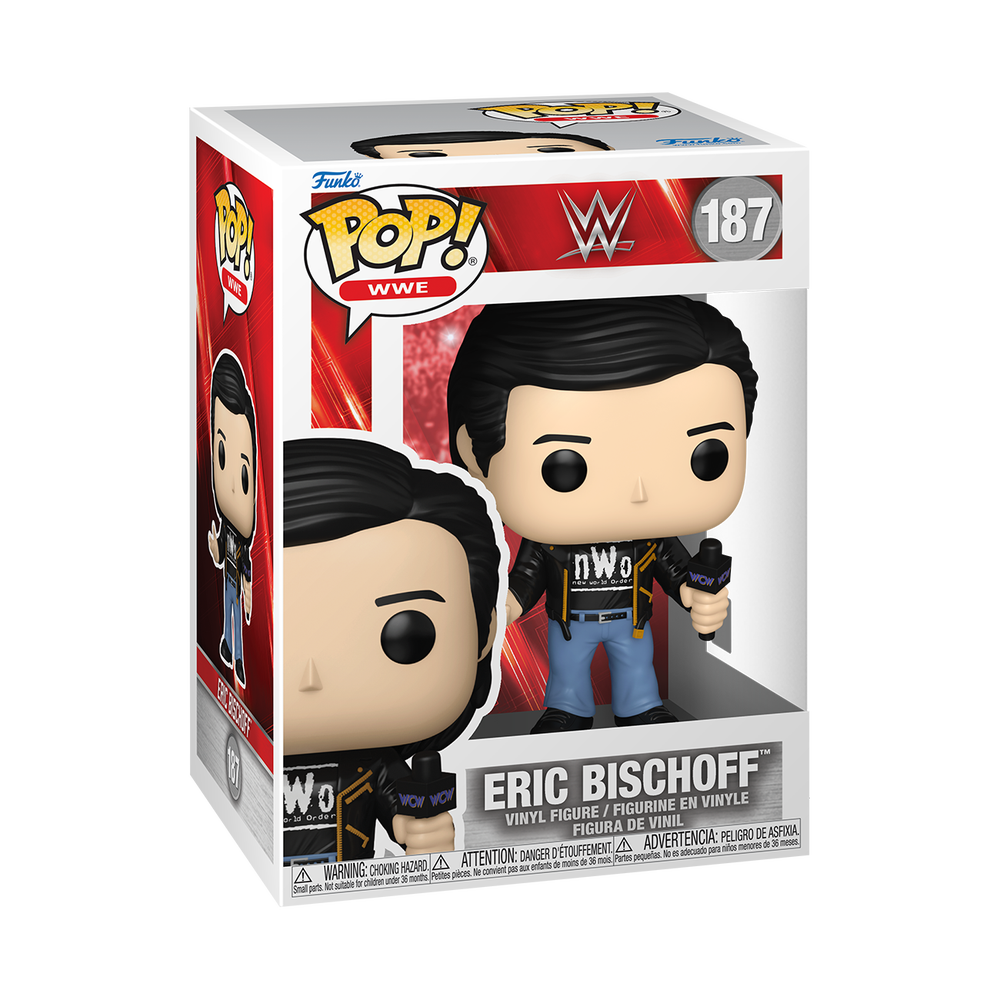 WWE Eric Bischoff Funko POP Vinyl Image 1