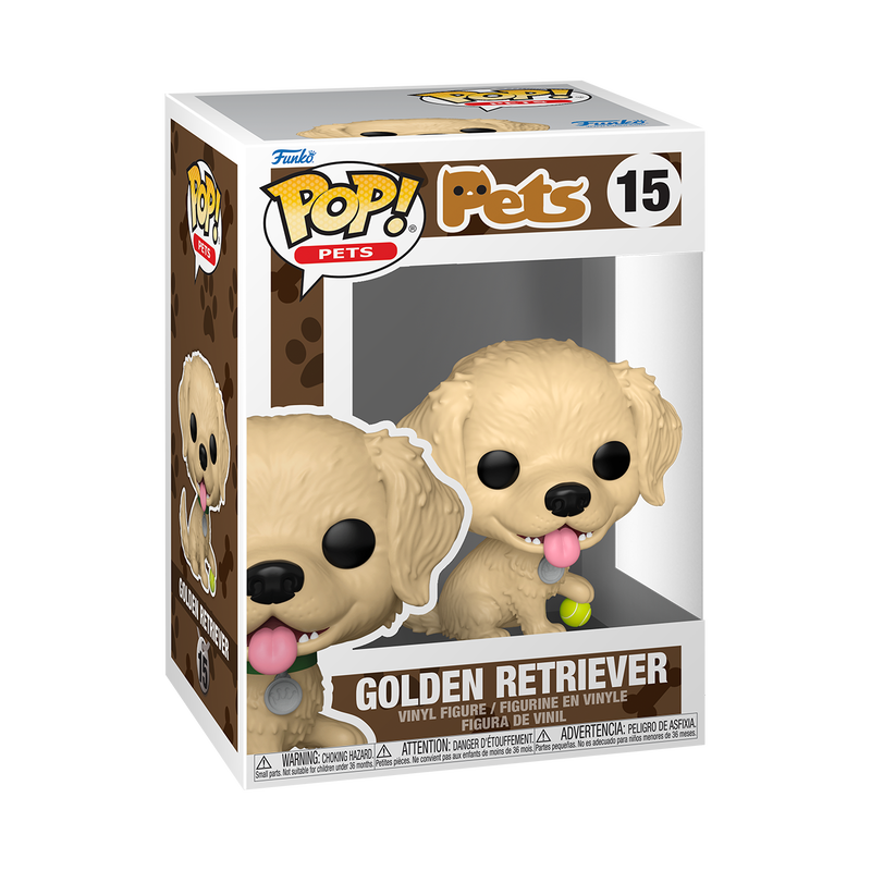 POP Pets Golden Retriever Funko POP Vinyl Image 1