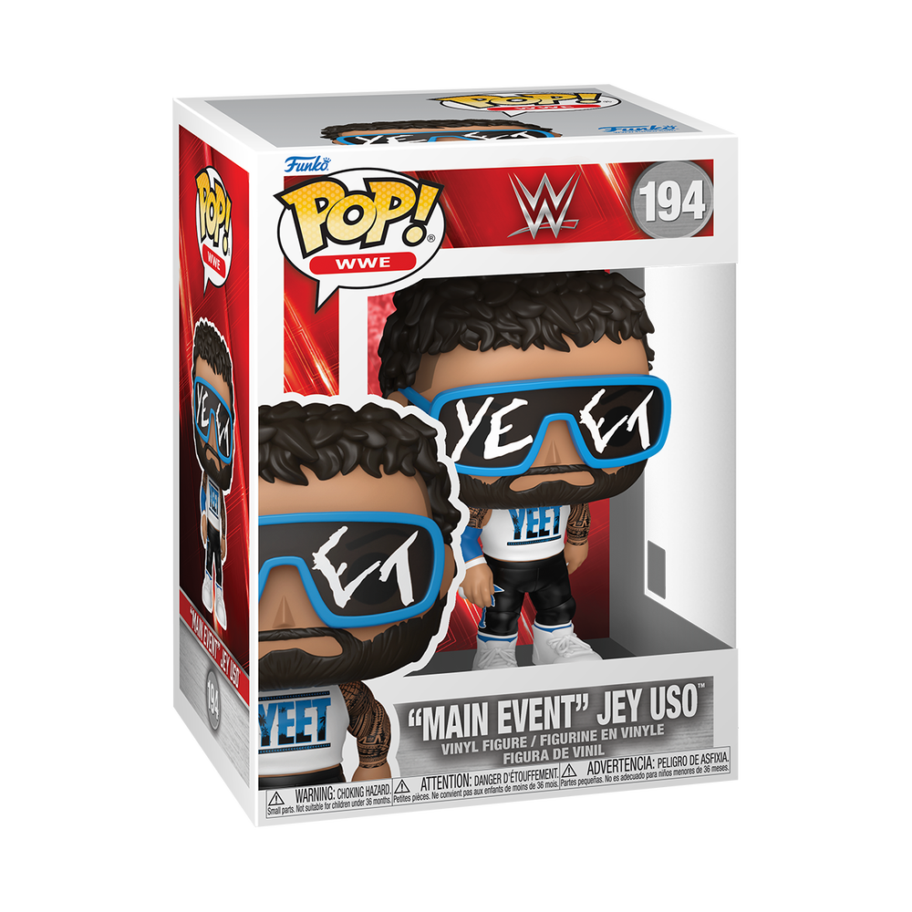 POP! WWE: Jey Uso Funko POP! Vinyl Image 1