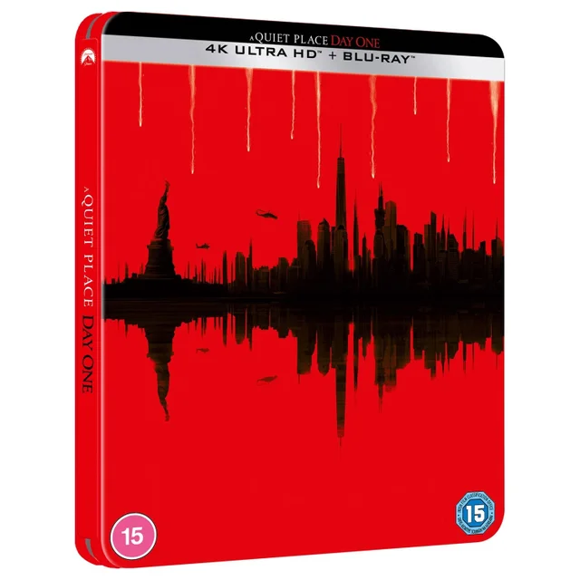 A QUIET PLACE DAY ONE 4K Ultra HD & Blu-ray STEELBOOK