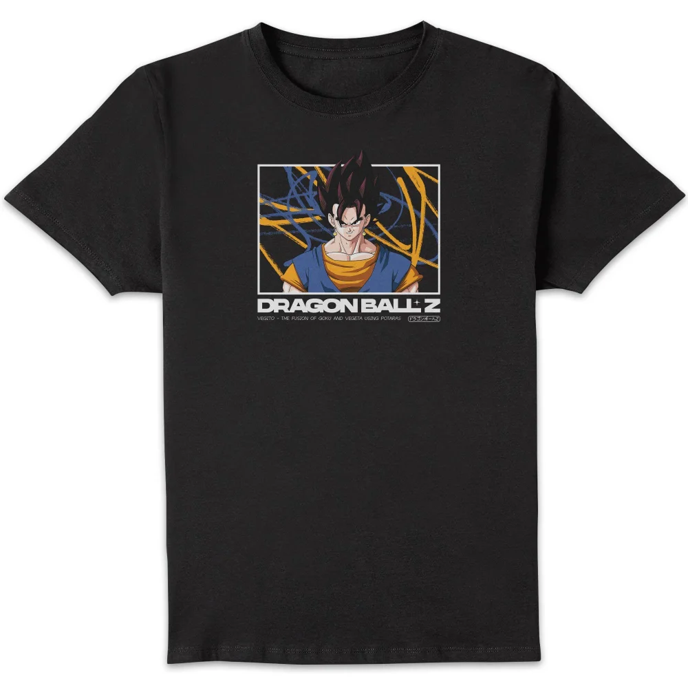 Dragon Ball Z Vegito Profile Unisex T-Shirt - Black - S Image 1