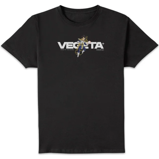 Dragon Ball Z Vegeta Unisex T-Shirt - Black