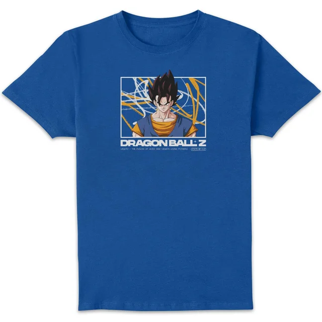Dragon Ball Z Vegito Profile Unisex T-Shirt - Blue