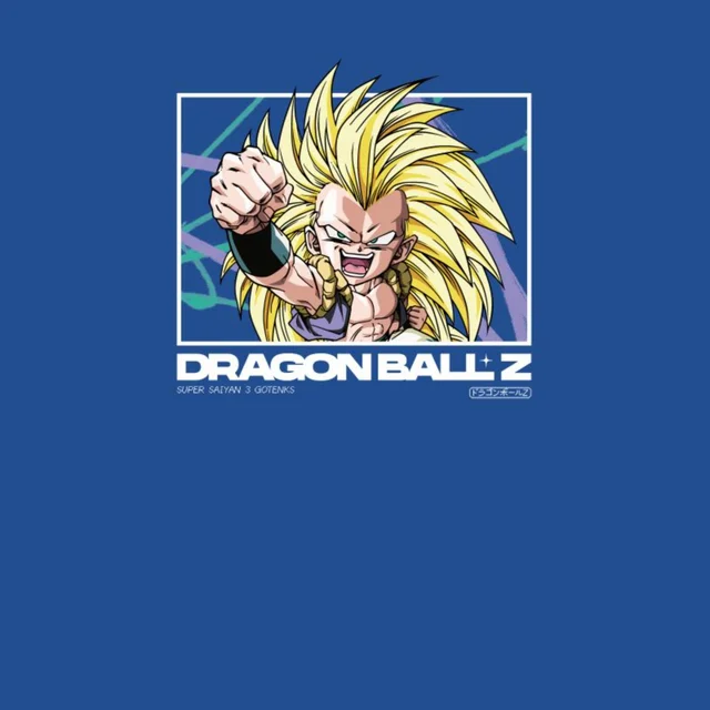Dragon Ball Z Super Saiyan Gotenks Profile Unisex T-Shirt - Blue