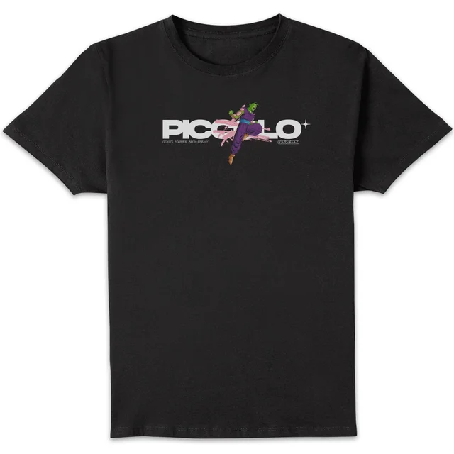 Dragon Ball Z Piccolo Style Unisex T-Shirt - Black