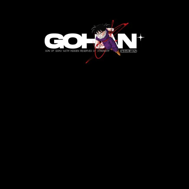 Dragon Ball Z Gohan Unisex T-Shirt - Black