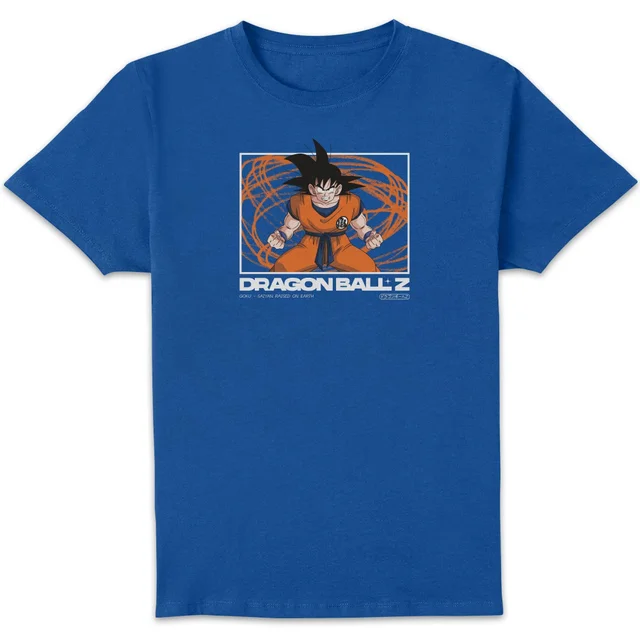 Dragon Ball Z Goku Profile Unisex T-Shirt - Blue