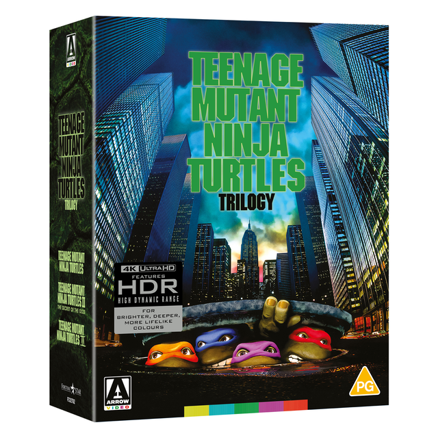 Teenage Mutant Ninja Turtles Trilogy Limited Edition 4K Ultra HD