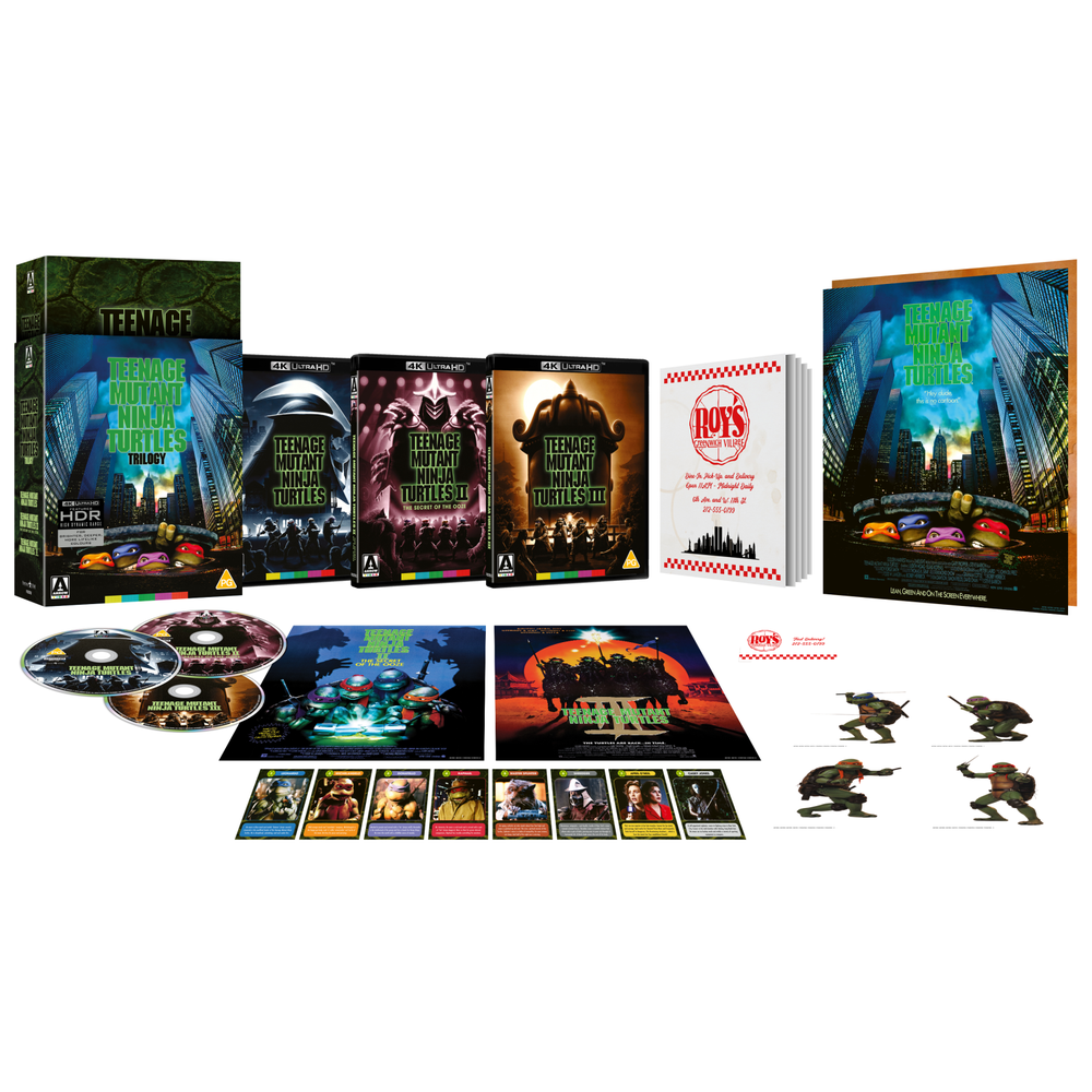 Teenage Mutant Ninja Turtles Trilogy Limited Edition 4K Ultra HD Image 1