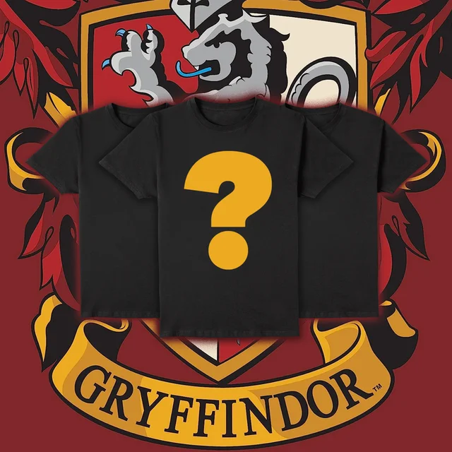 Harry Potter Gryffindor Unisex T-Shirt Mystery 3-Pack